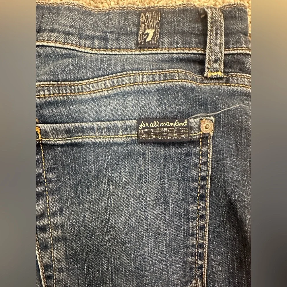 7 For All Mankind B(Air) Ankle Skinny Jeans | Women's 27 | Stretch Denim
